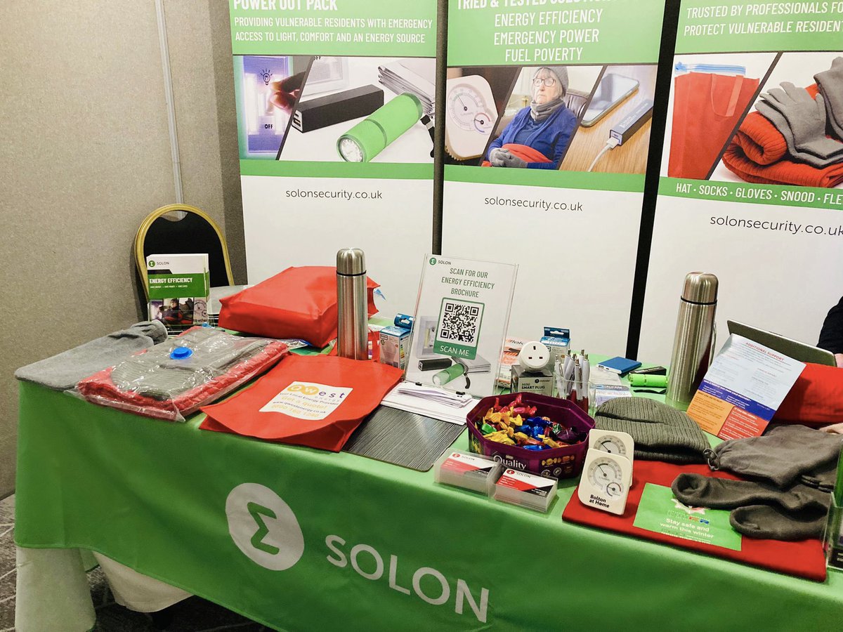 Solon Security (@solonsecurity) on Twitter photo Today we’re in Leicester exhibiting at the <a href="/NEA_UKCharity/">National Energy Action</a> #EnergyCrisisConf
If you are attending, come and see us at stand 19! Today we’re in Leicester exhibiting at the <a href="/NEA_UKCharity/">National Energy Action</a> #EnergyCrisisConf
If you are attending, come and see us at stand 19!