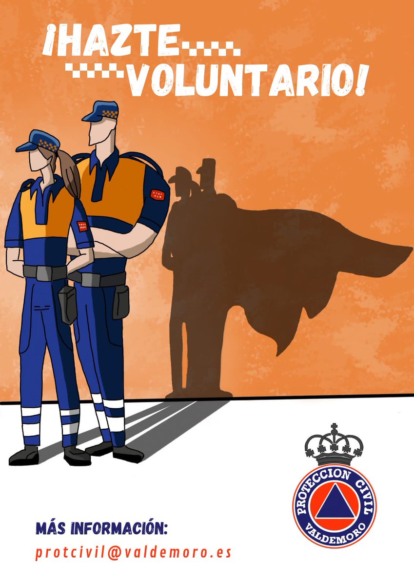 📆 Hoy es el #DíaDelVoluntariado

Nuestra felicitación para los voluntarios de #ProtecciónCivilValdemoro que dedican su tiempo libre al servicio de los demás.
Gracias por vuestro compromiso👏👏

¡Hazte voluntario!