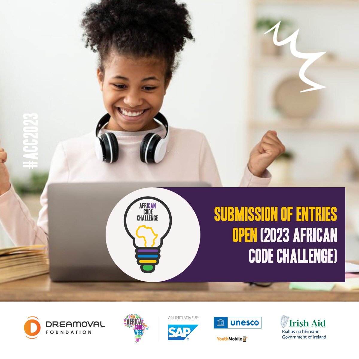 Foundation_DO's tweet image. The deadline for submission of entries for the 2023 AfriCAN Code Challenge has been extended! 

Don’t miss out on this exciting opportunity to showcase your coding skills!

Visit dreamoval.org/acw to learn more

 #AfriCANCodeChallenge #WelcomeToMyAfrica