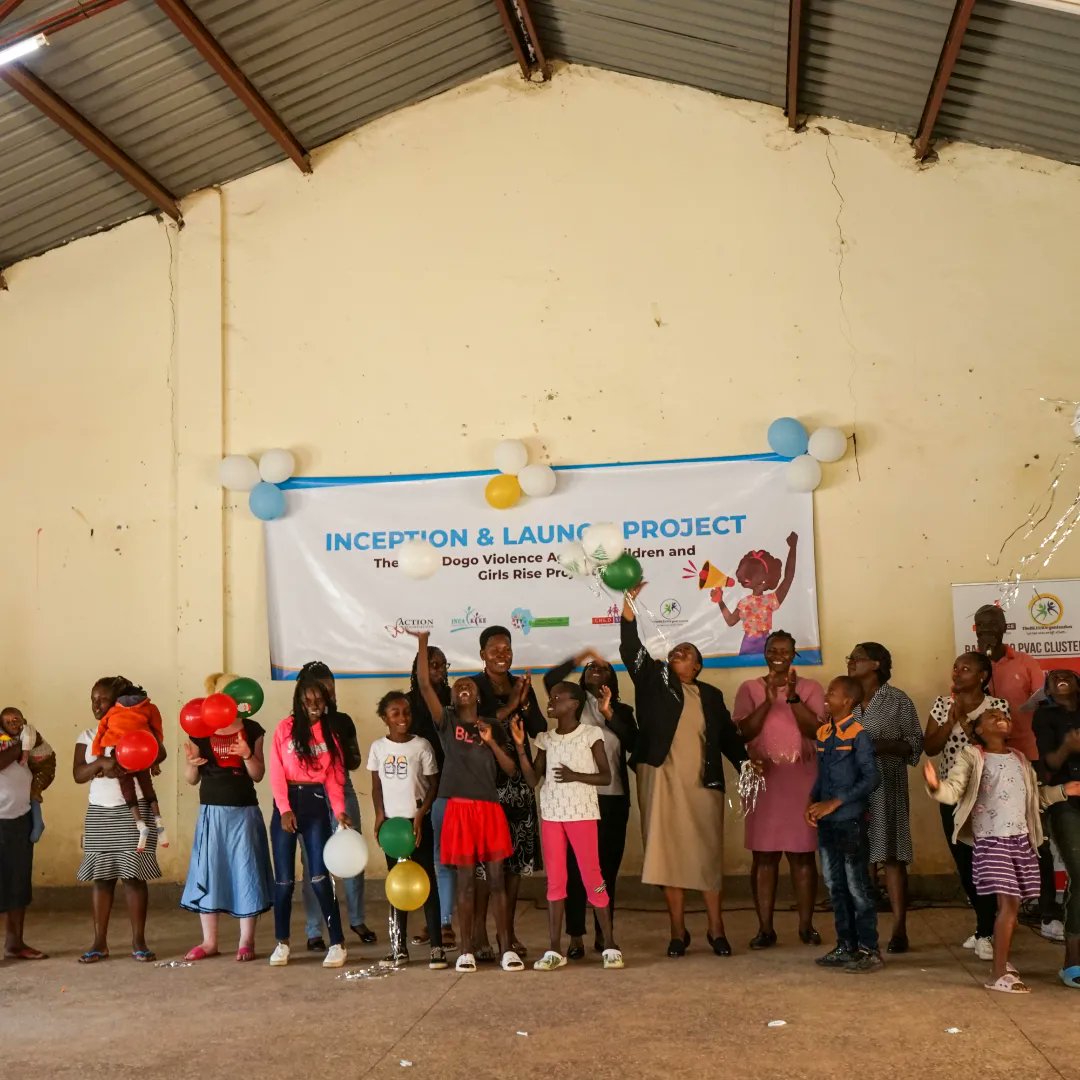 🚀 Exciting collab alert! 🌟 @InuaKike, @TheActionKenya, @ChildSpace1, & @TheBlissOrganization joined forces under @CRVPF1 for a groundbreaking project at BabaDogo Primary School on Nov. 30, 2023! 🌈 Let's create violence free environment for girls and Children in BabaDogo.