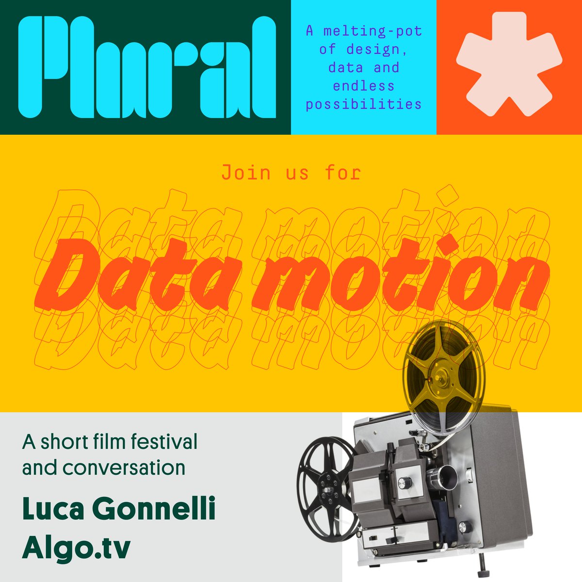 Are you in Milan? Are you interested in Design? Are you interested in Data? Do you like movies? Even if you like only one of these things... we've got the not to be missed social event for 2023! <a href="/data4change/">data4change</a> @accuratstudio <a href="/algotv/">Algo</a>
eventbrite.it/e/plural-02-da…