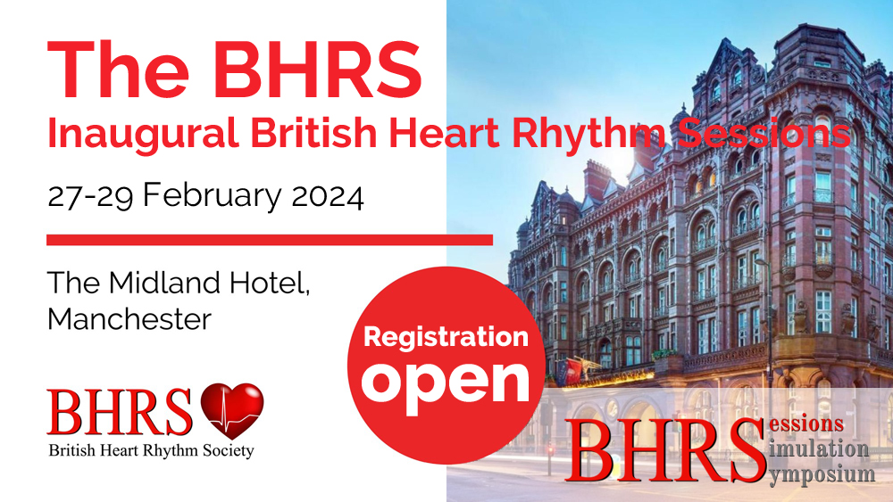BHRSociety's tweet photo. 📢REGISTRATION OPEN for the BHRS Sessions 2024!

Main conference is in Manchester 27-29 Feb 2024 📆 with bonus days available. This member-exclusive event will provide essential education &amp; updates to all arrhythmia professionals &amp; trainees.

https://t.co/2IfCiKYYov

#BHRSessions https://t.co/RyaR4siLWv
