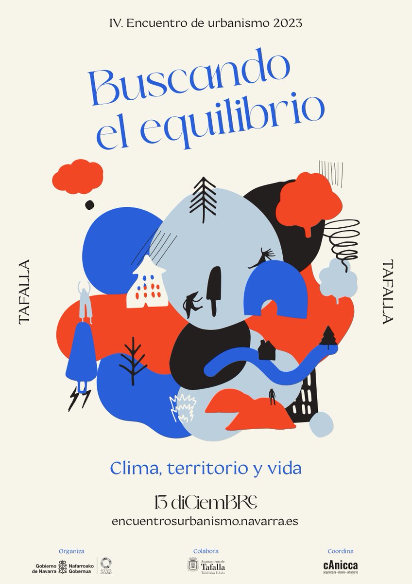 Cohesión Territorial celebra la 4ª edición de los Encuentros Urbanísticos con el objetivo de incorporar la perspectiva del cambio climático en materia de urbanismo

👉Será el 13 de diciembre en Tafalla y contará con la presentación de varios proyectos

🔗navarra.es/es/-/nota-pren…