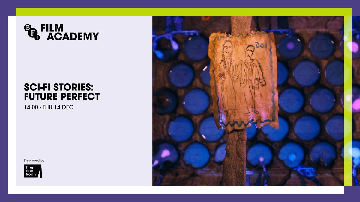FilmHubNorth's tweet image. Thinking about getting involved with DIY Filmmaking Challenge: Sci-Fi?

Join us for Sci-Fi Stories!

@seansaysstuff discusses the making of his ace short Future Perfect &amp;amp; shares tips on short form sci-fi storytelling.

📆  14:00, Thu 14 Dec
🚀  Sign up &amp;gt;&amp;gt; bit.ly/3R8VsHl