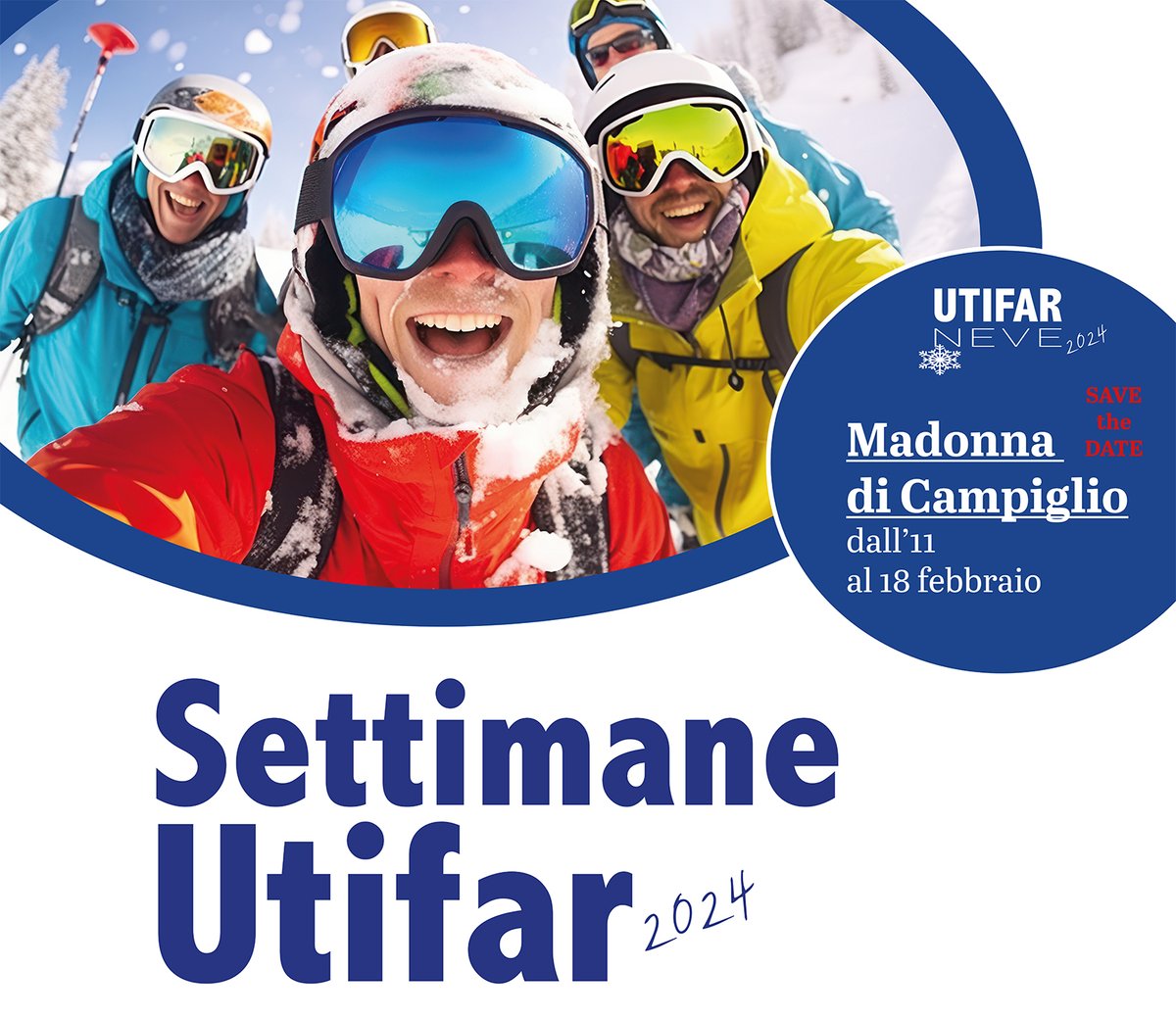 Il primo percorso formativo di Utifar per il 2024 si terrà a Madonna di Campiglio dall'11 al 18 febbraio.
Per info e iscrizioni: utifar.it/index.php?id=2…