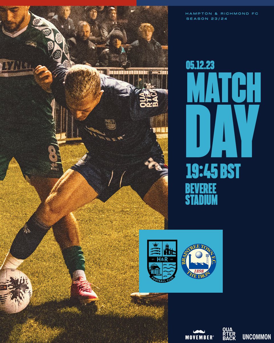 That's Better 😅

⚡️ MatchDay ⚡️

The Beavers are at the Bev 🦫

🍺 The perfect destination for a post work pint or a midweek treat

Tickets Cheaper Online 👉 loom.ly/UomgxBo

#HAMRICHFC 🔴🔵