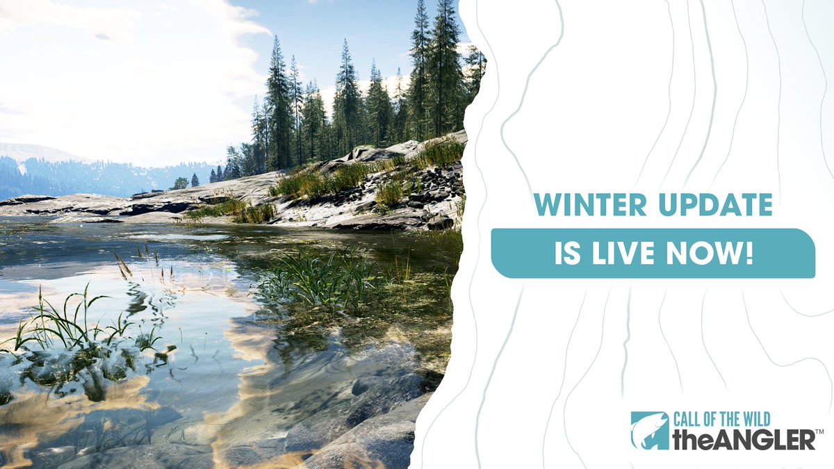 COTWTheAngler on X: The Winter Update is live! 🎣 New Technique: Bottom  Fishing 🐟 New Legendary fish spotted in Spain 👕 The Aguas Claras Souvenir  Shop is open for business Not to