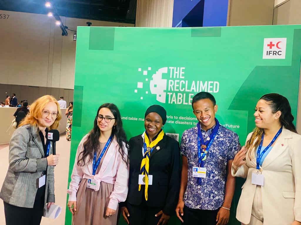 wagggsworld's tweet photo. Empowering women & youth at #COP28!💪
Young people hold the power to act, innovate & soar towards a climate-resilient future. We demand financial inclusion for women and a seat at the table for #youth while driving positive #climatechange🌿🌍
#BringInTheGirls #GLACCInAction https://t.co/WPD8eI9WnI