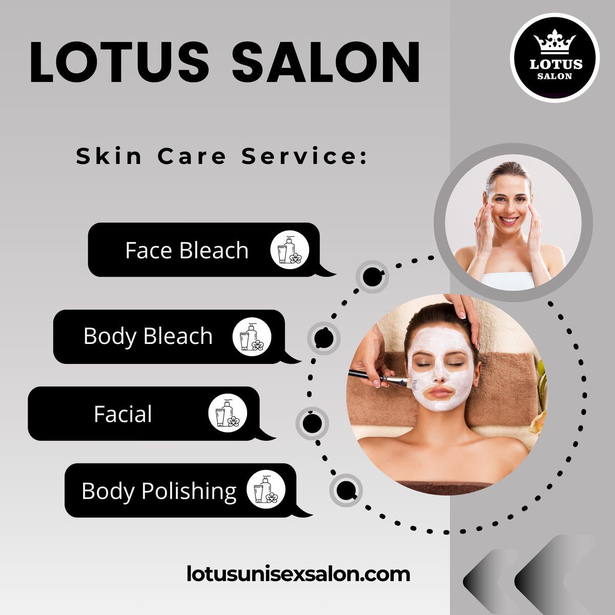Indulge in the transformative power of skincare at Lotus Salon, where our skilled estheticians are dedicated to helping you achieve your skin goals.

#TransformativeSkincare #SkinGoals #lotussalon #lotussalonmoradabad #Lotus #lotussalonfranchise