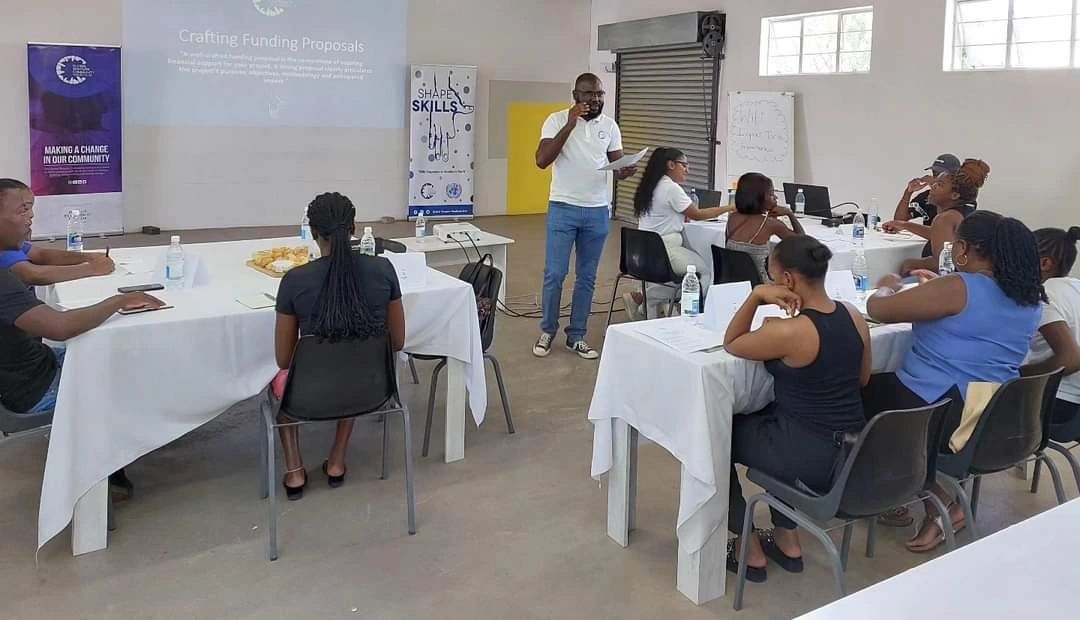 Raldo16's tweet photo. On the 18th of November, @bradleymasen and Lolita de Almeida from the @WindhoekShapers effortlessly led the Project Management workshop. 🎬 The module is an integral part of ShapeSkills as it applies in almost every aspect of our professional lives. 🔗 https://t.co/OK6ij1boZu