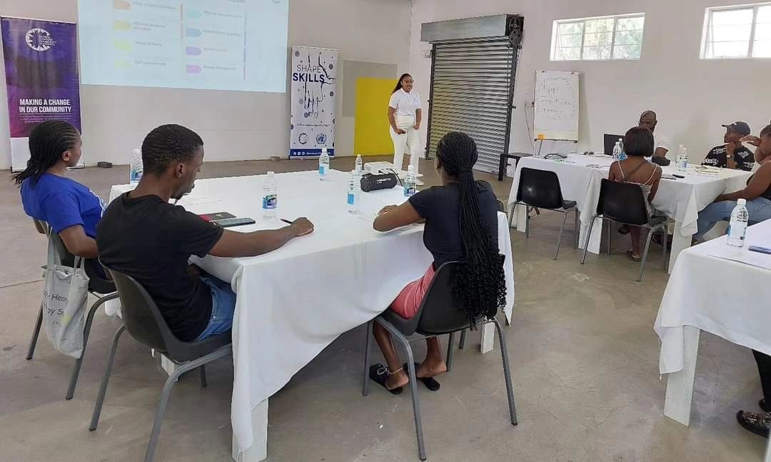 Raldo16's tweet photo. On the 18th of November, @bradleymasen and Lolita de Almeida from the @WindhoekShapers effortlessly led the Project Management workshop. 🎬 The module is an integral part of ShapeSkills as it applies in almost every aspect of our professional lives. 🔗 https://t.co/OK6ij1boZu