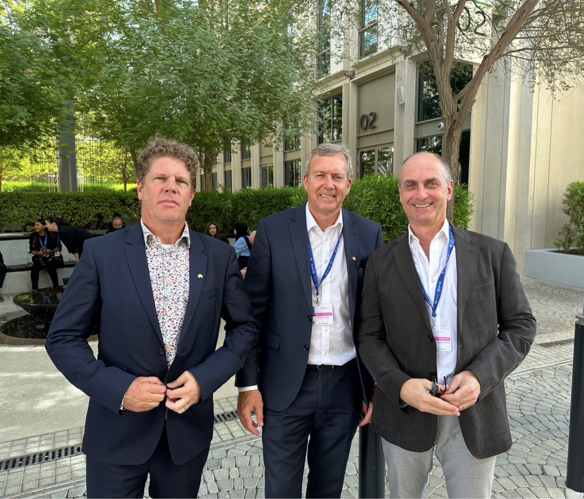 Friends of Lepidico (@lepidicans) on Twitter photo Lepdico's MD Joe Walsh(r) and Hans Daniels(l) join WA Climate Action minister Hon. Reece Whitby MLA(c) in UAE for COP28.
The global focus on climate action & sustainability at #COP28 aligns with $LPD.AX's plans for its zero solid waste #Lithium chemical plant <a href="/kezadgroup/">KEZAD Group</a> in UAE. Lepdico's MD Joe Walsh(r) and Hans Daniels(l) join WA Climate Action minister Hon. Reece Whitby MLA(c) in UAE for COP28.
The global focus on climate action & sustainability at #COP28 aligns with $LPD.AX's plans for its zero solid waste #Lithium chemical plant <a href="/kezadgroup/">KEZAD Group</a> in UAE.
