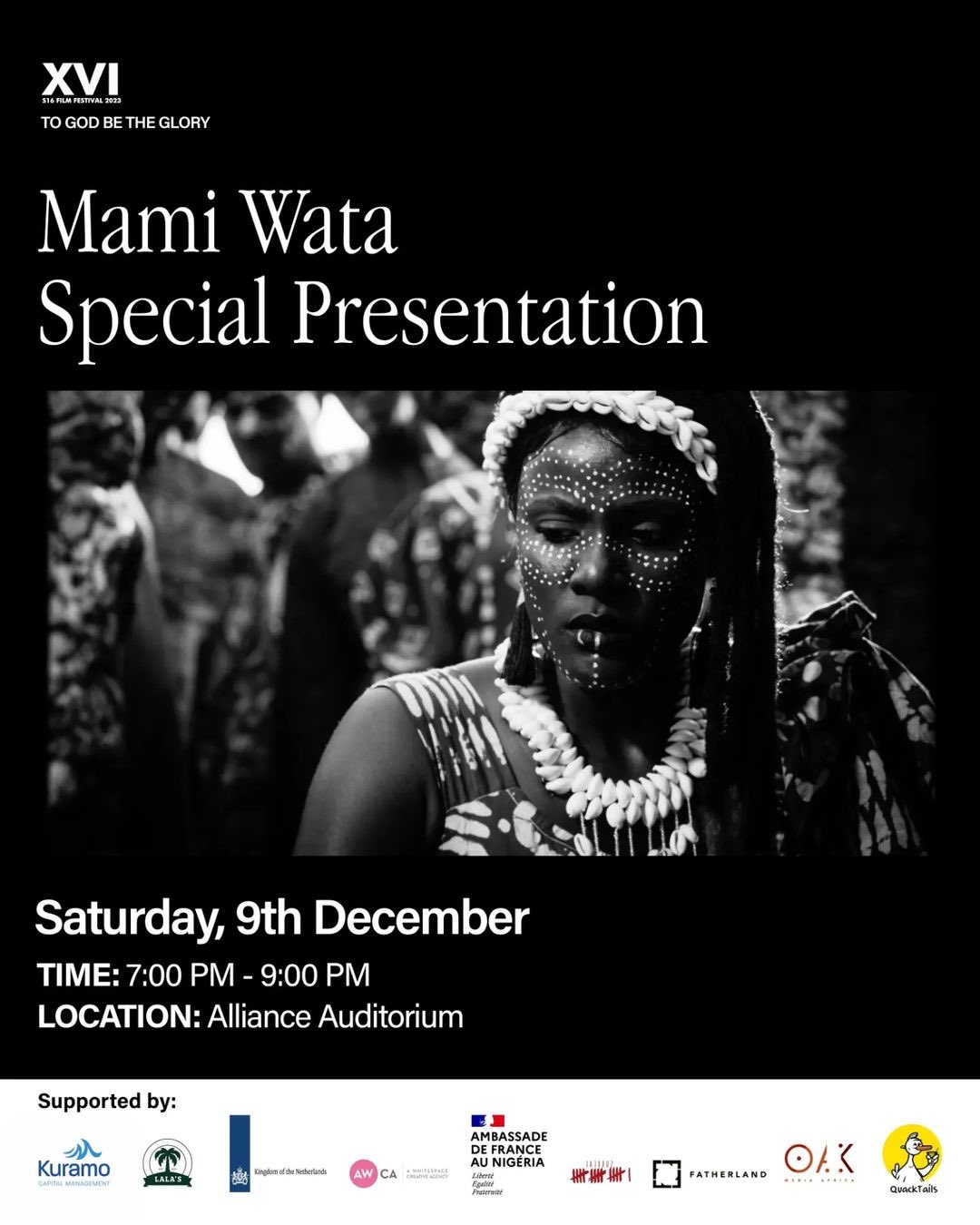 Mami Wata to be Screened At Surreal 16 Film Festival|Fab.ng 