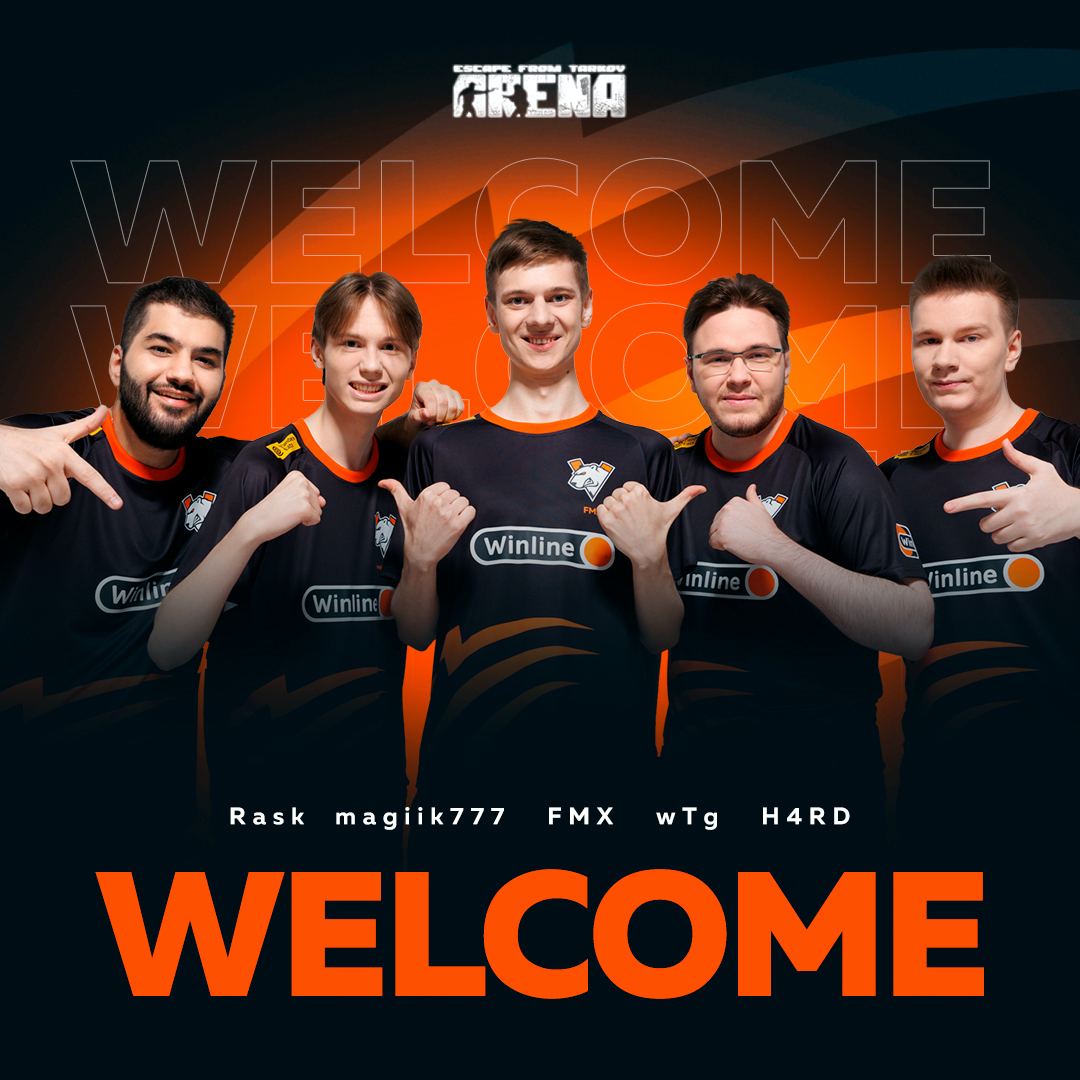 The Bears continue to increase the club's roster pool! We are signing of a roster for a new esports discipline — Escape from Tarkov: Arena. It includes: Alan 'Rask' Ali @Rask_R6; Artem 'wTg' Morozov @wTgxD; Yaroslav 'FMX' Kurzin @fmx_O_O; Kirill 'magiik777' Rusanov…
