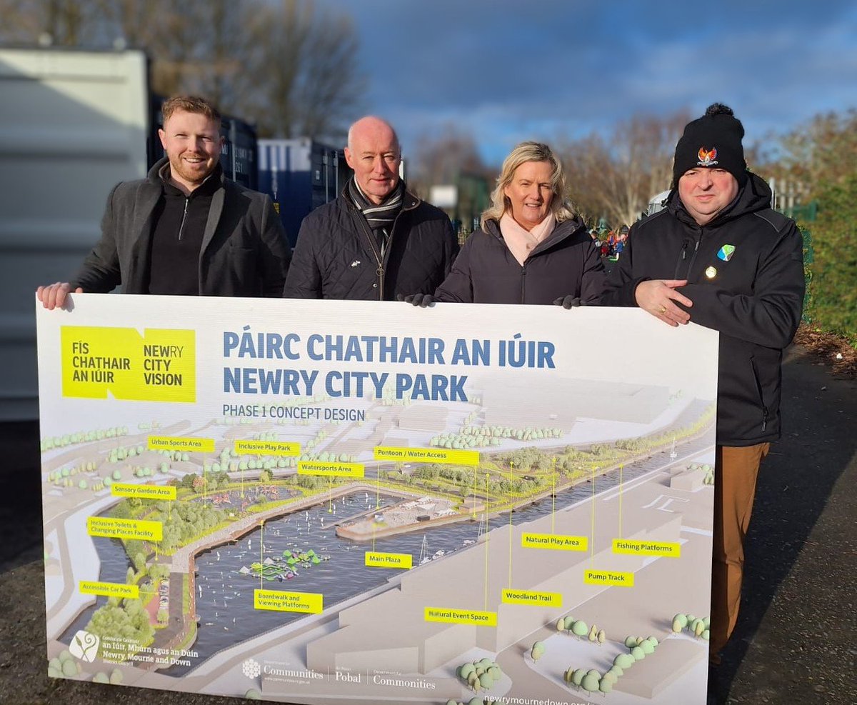 CathalKing_'s tweet photo. Event space is now opened on site for local communities to use, £16.2 million allocated to the project by Conor Murphy MLA as Finance Minister, along with another £2.4 million from the council - Sinn Féin is determined to continue working with all to see this project delivered. https://t.co/8RLQPGvMUp