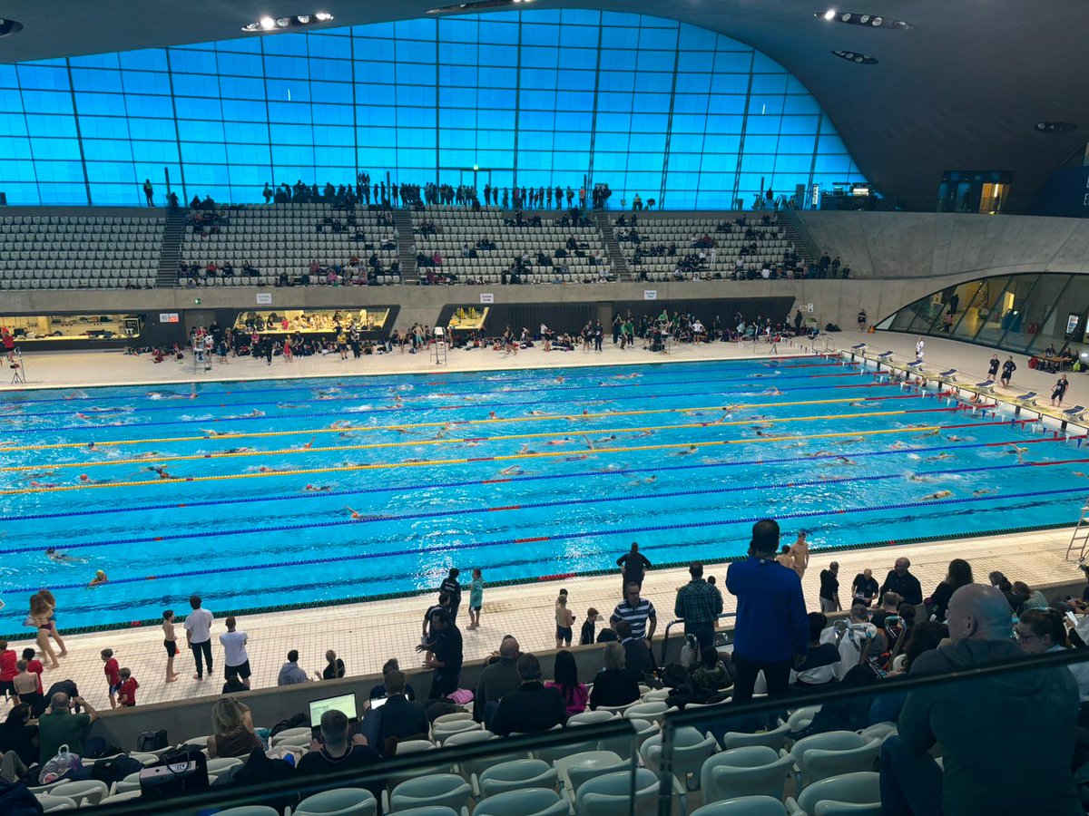 Wow what an event for our super swimmers on Friday at the London Aquatics centre representing the Midlands at the @ISAsportUK National Finals. Congratulations to all 7 of our swimmers but especially Teia, Sasha and Abigail who came home as National Champions in their events! 🏊‍♀️🥇