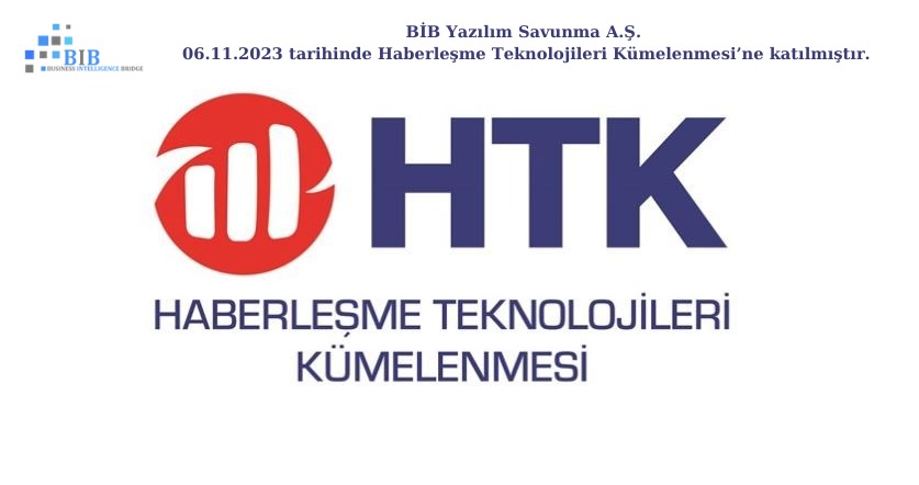 BİB Yazılım Savunma A.Ş. 06.11.2023 tarihinde Haberleşme Teknolojileri Kümelenmesi'ne katılmıştır.