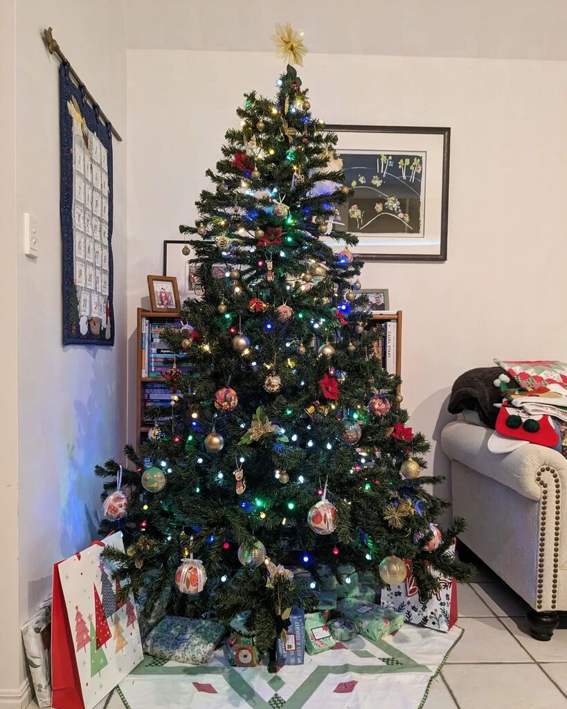 PeterJKane's tweet photo. Look what happened today! Kathy applied some TLC, and the tree really responded 🎄🙂
#christmastree https://t.co/PTxKzAA1x3 https://t.co/L52YK4Eya9