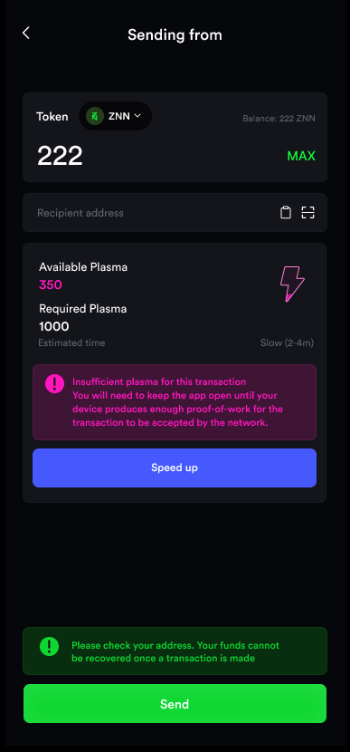 Sneak peak of the upcoming #ZenonNetwork  mobile wallet s y r i u s by <a href="/DrBlaze21/">DrBlaze</a>  - highly polished and in the last steps of development
Be ready to check your precious zennies from everywhere
More info below:🔽🔽
forum.zenon.org/t/syrius-walle…
#BTC $ZNN #ALTSEASON #BullMarket