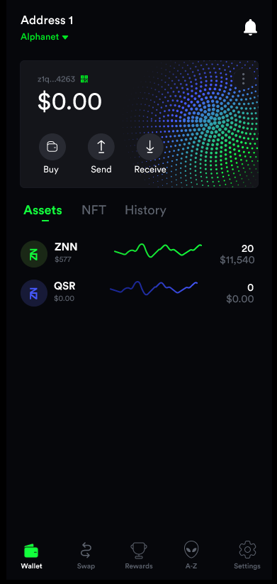 Ppaesch_'s tweet photo. Sneak peak of the upcoming #ZenonNetwork  mobile wallet s y r i u s by @DrBlaze21  - highly polished and in the last steps of development
Be ready to check your precious zennies from everywhere
More info below:🔽🔽
https://t.co/SAWOZqYj9V
#BTC $ZNN #ALTSEASON #BullMarket https://t.co/FUB9WafqGh