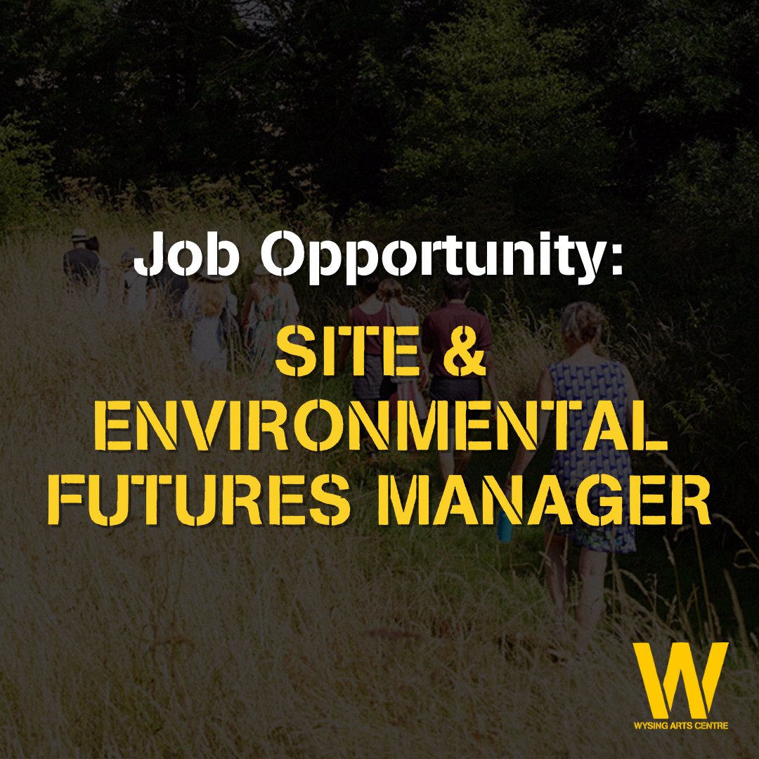 🛠🌱 We’re recruiting a Site & Environmental Futures Manager! 🛠🌱 They will be responsible for day-to-day management of the Wysing site and projects, as well as a more sustainable future for Wysing. Click here to find out more: tinyurl.com/wysingjobs