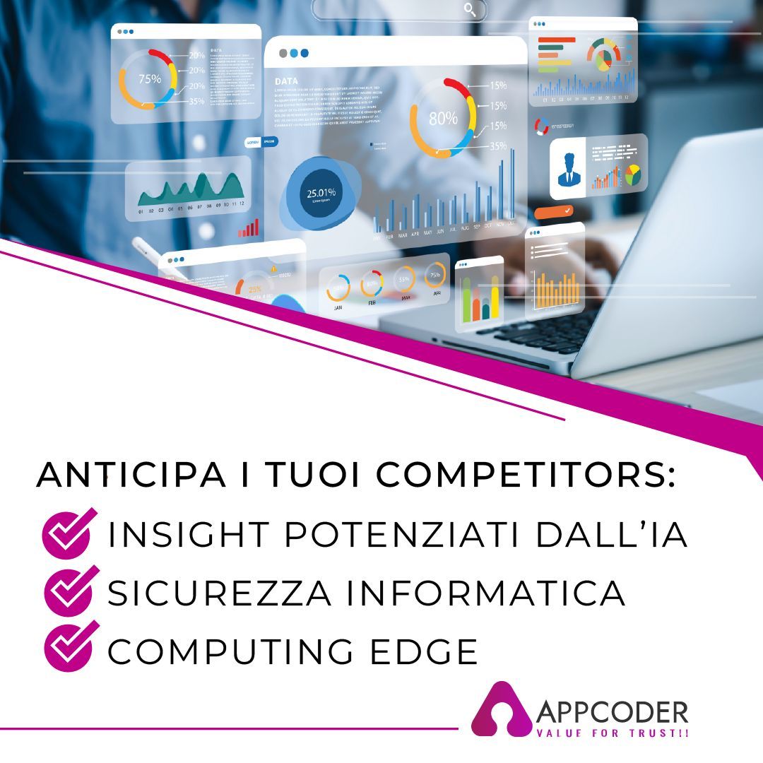 Appcoder_Italia's tweet image. &quot;Navigare la Frontiera Digitale: Scopri le tendenze IT di spicco che stanno ridefinendo le aziende nel 2023. Resta un passo avanti! 

Insight Potenziati da Intelligenza Artificiale: Sfrutta l&apos;IA per decisioni basate sui dati.
Evoluzione della Sicurezza Informatica: