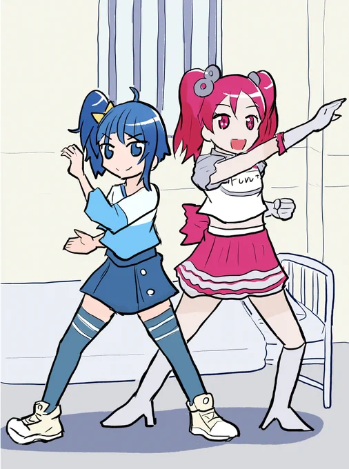 #見た人もなにか無言で2人組をあげる 
