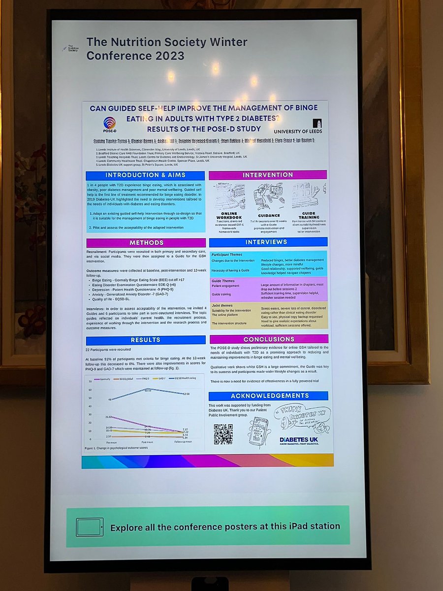 Gemma Traviss-Turner (@_gemmatt) on Twitter photo Arrived at the <a href="/NutritionSoc/">Nutrition Society</a> Conference with @EleanorMBowes to showcase our impressive findings following an adapted intervention for binge eating in T2 Diabetes funded by <a href="/DUK_research/">Diabetes UK Research</a> #NSWinter23 watch this space Arrived at the <a href="/NutritionSoc/">Nutrition Society</a> Conference with @EleanorMBowes to showcase our impressive findings following an adapted intervention for binge eating in T2 Diabetes funded by <a href="/DUK_research/">Diabetes UK Research</a> #NSWinter23 watch this space