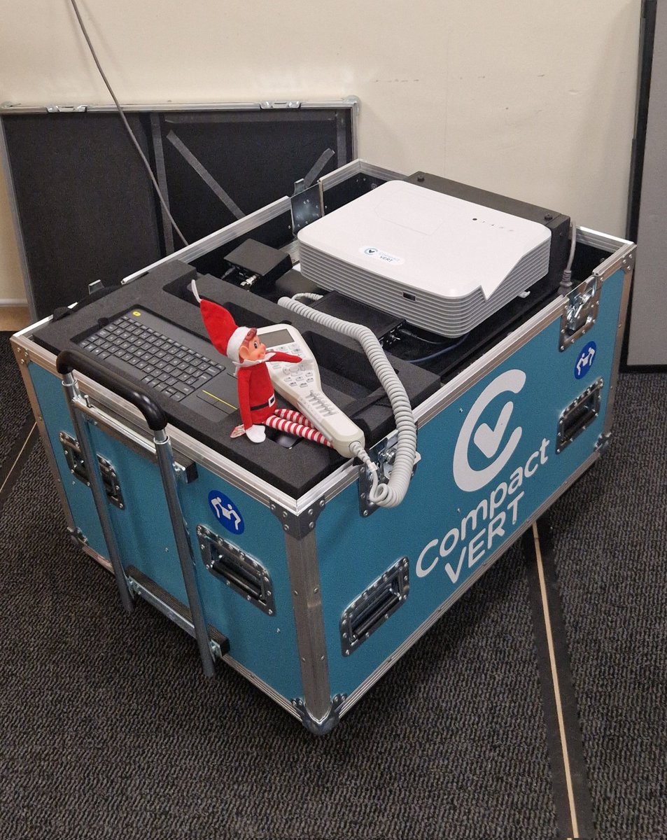 What do we have here? 🎄

Ray, the resident Elf of TAY Radiotherapy has found our Compact Virtual Environment for Radiotherapy Training (VERT) system and wants to learn about what we do. 

This system is integral for our development. More to follow soon 🎄 @VertualLtd #RayTheElf