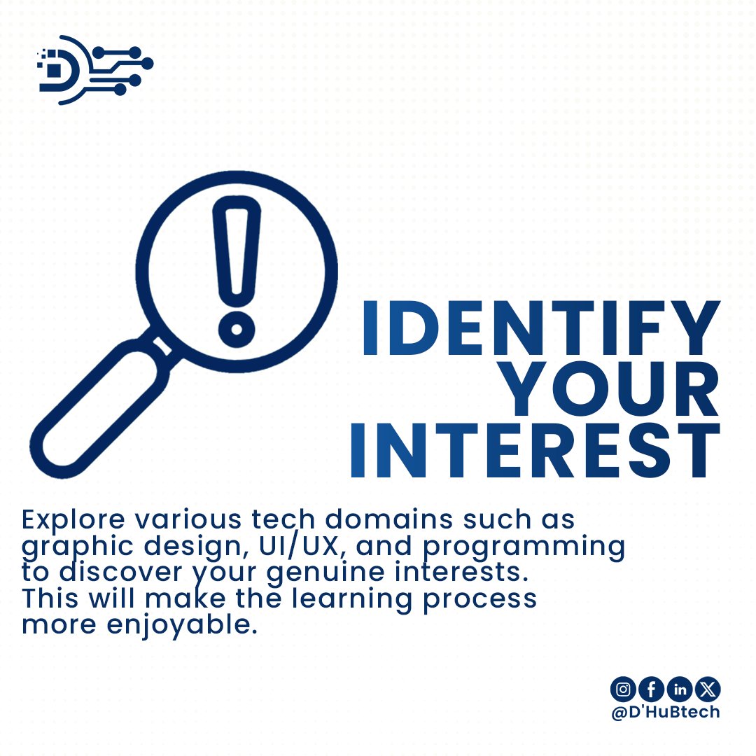 d_hubtech's tweet image. You can become a Tech-savvy coming from any background, just with the right approach.
Here are some tips that would help you achieve that!

#techtransitioning #techtransitioninsights #techsavvy #techtips #DHuB
