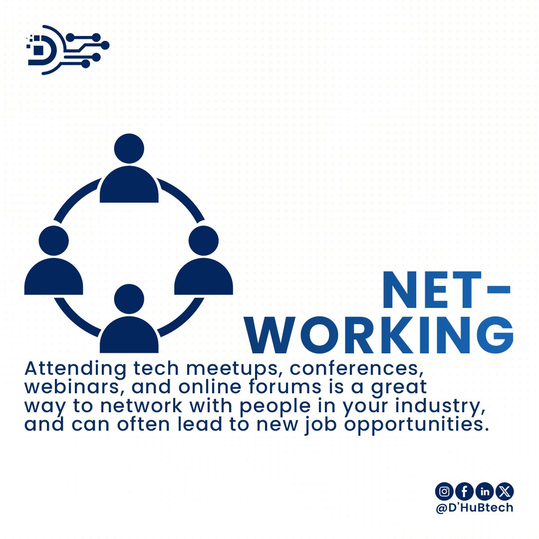 d_hubtech's tweet image. You can become a Tech-savvy coming from any background, just with the right approach.
Here are some tips that would help you achieve that!

#techtransitioning #techtransitioninsights #techsavvy #techtips #DHuB