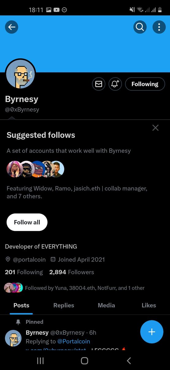 melamelia__'s tweet photo. @furrincrypto @0xByrnesy @Portalcoin follow like https://t.co/yDBKdXVqay