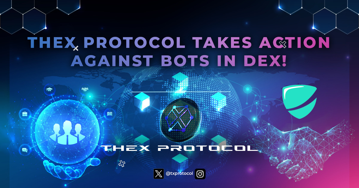 txprotocol's tweet photo. 🚨 Important Announcement to TheX Protocol Community🚨

Dear TXP Community,

In our ongoing pursuit of transparency and community engagement, we are taking decisive action against certain bots operating within our DEX environment. Following a comprehensive analysis and collaboration with our developers and market-making team, we have identified and blacklisted these bots, effectively eliminating their ability to manipulate and distort chart flow.

Partnership with Cyberscope:
Our dedication to the security and integrity of our DEX Pool has led us to partner with Cyberscope, a renowned security firm. With Cyberscope's expertise, we have approved the inclusion of these bot wallets into our Blacklist pool, further reinforcing our commitment to a secure and reliable trading environment.

Blacklisting Malicious Bots:
We have blacklisted the bots that were disrupting our DEX Pool by engaging in manipulative trading practices. This action ensures that these bots can no longer artificially manipulate our prices and distort market data, thereby protecting the interests of our valued community members.

Stay Informed:
To keep you informed about the ongoing monitoring of blacklisted addresses, we have created a real-time tracking document: https://t.co/Vliz05x71H

Additionally, we will be launching a dedicated monitoring website, https://t.co/R5xMayeXm0, later today. This website will provide a centralized hub for tracking blacklisted wallet addresses.

If you identify your contract address on the blacklist and believe it to be in error, please reach out to us immediately at support@thexprotocol.com for resolution.

Our Commitment to Community Safety and DEX Performance:
At TheX Protocol, we are unwavering in our commitment to safeguarding the interests of our community and ensuring the optimal performance of our DEX Pool. The blacklisting of these bots is a testament to this commitment, and we remain vigilant in our efforts to maintain a secure and transparent trading environment for all.

Thank you for your continued trust and cooperation.

Sincerely,
TheX Protocol Team 🚀
#TheXProtocol #DEXSecurity #CommunityEngagement