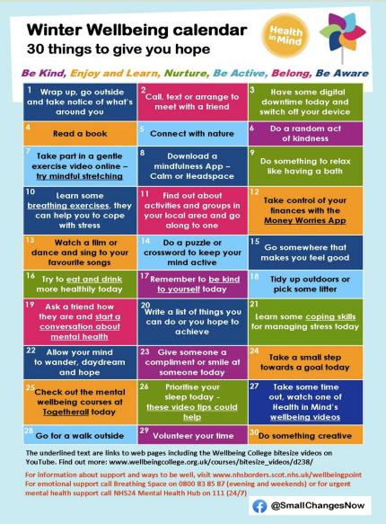 Here's an alternative to an advent calendar! Try it! You'll feel great!
