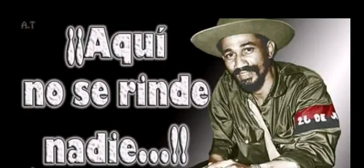 Hoy 5 de diciembre recordamos el 
Combate de Alegría de Pío!
Con la misma convicción de hace 67 años, aquí no se rinde nadie!
Gracias Juan Almeida por tu cubania, tu valentía, tu arrojo, tus c.... y tú fe inquebrantable en la Victoria! #IzquierdaLatina
#CorazónRojo <a href="/DeZurdaTeam_/">DeZurdaTeam 📳</a>