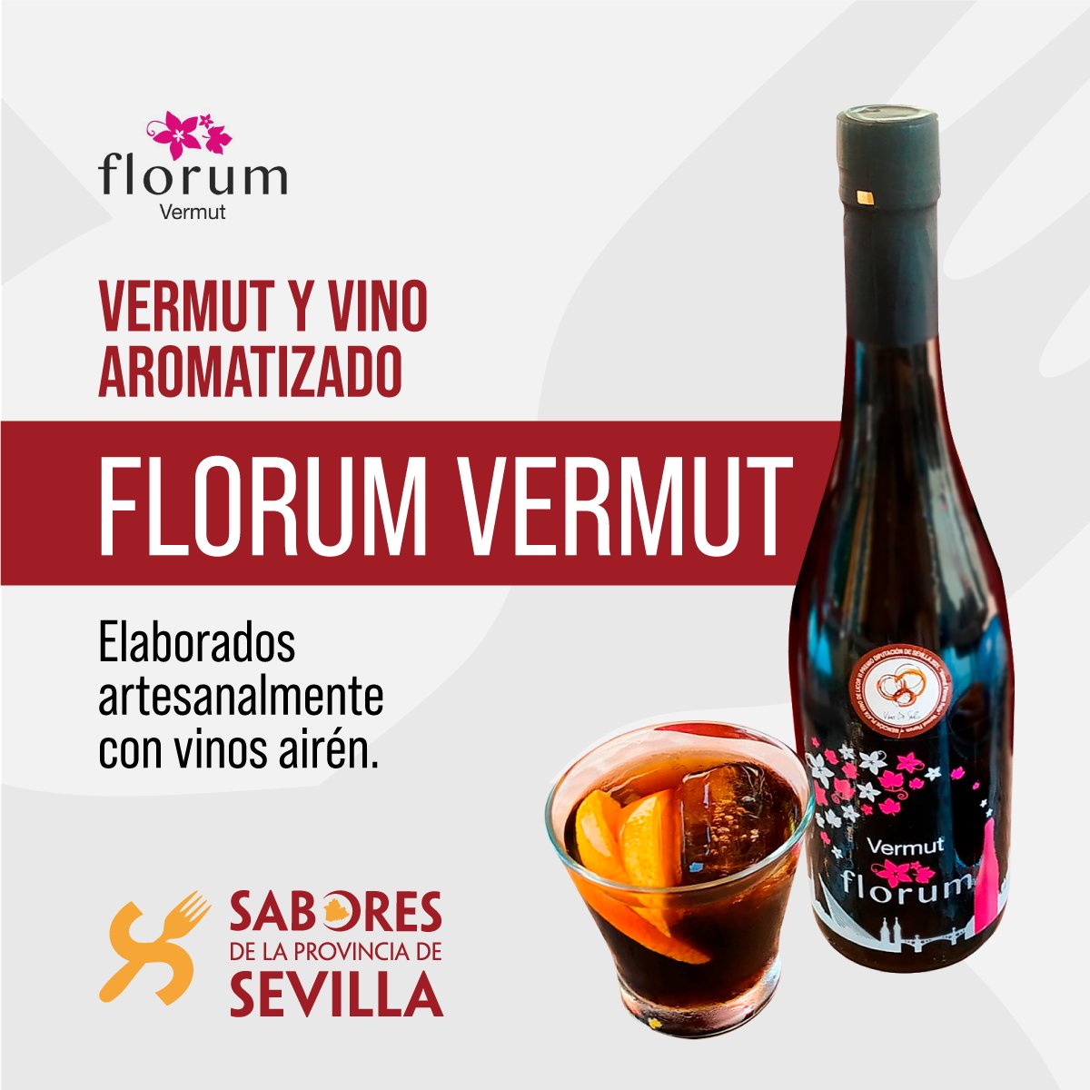 SaboresSevilla's tweet photo. 🍹 Un viaje a través de los sabores. Rojo o blanco, Vermut Florum captura la esencia de la tradición familiar y la experiencia.
🍷🌸 Disfruta de momentos únicos y comparte el encanto del vermut.
https://t.co/3H9h5sEi30
#VermutFlorum #SaborÚnico https://t.co/mcrjr32eWA