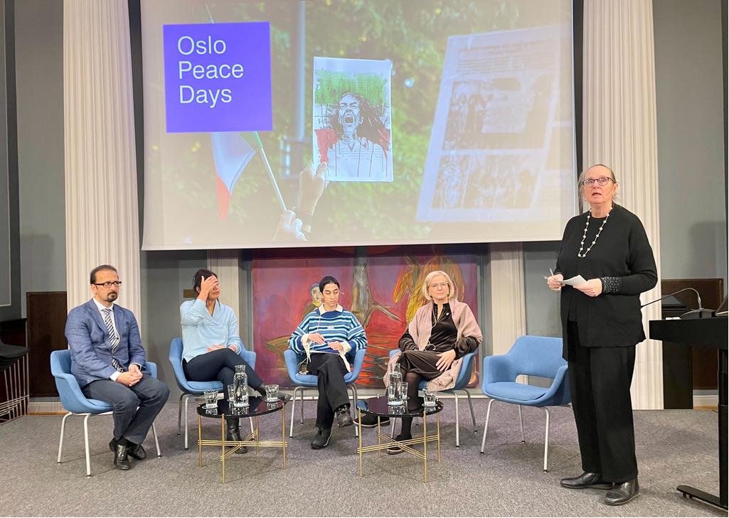 Mina Karkhi: Life as a women in Iran was an increasing battle that was not recognized. The movement last year changed this and it has regained agency to the women to keep fighting.