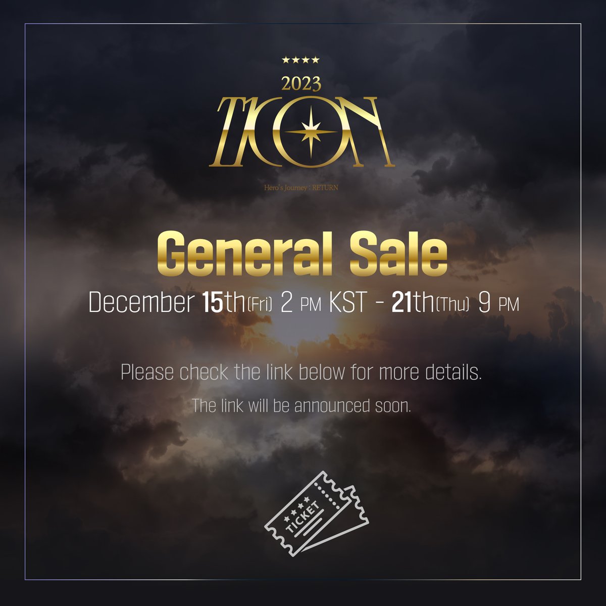 T1의 2023년 마지막 여정도 함께해 주실 거죠?🥰

Complete the Hero's Journey and spend the end of 2023 with T1!🥰

🎫: litt.ly/t1lol

#T1WIN #T1Fighting #T1CON
