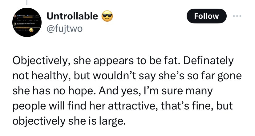 Fuj has lots to Say about Women... For Some one who Never had one 😂🤏🤏

Definitely*👈