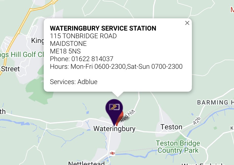 Great news #kent, we're pleased to add a new site where you can use your Keyfuels card. Visit Wateringbury Service Station, ME18 5NS - check it out here bit.ly/39F8eWC