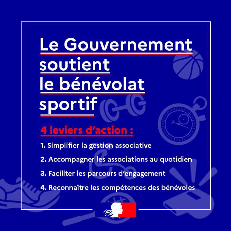 Forts de ce bilan et de la nouvelle étude de l’@injep qui confirme le sport comme premier secteur d'engagement pour les jeunes, nous nous sommes engagées avec <a href="/priscathevenot/">Prisca THEVENOT</a> et <a href="/CGrandjean_/">Carole Grandjean</a> sur les prochaines étapes de notre plan d’action en 4 axes. Résumé en 10 mesures clés :
