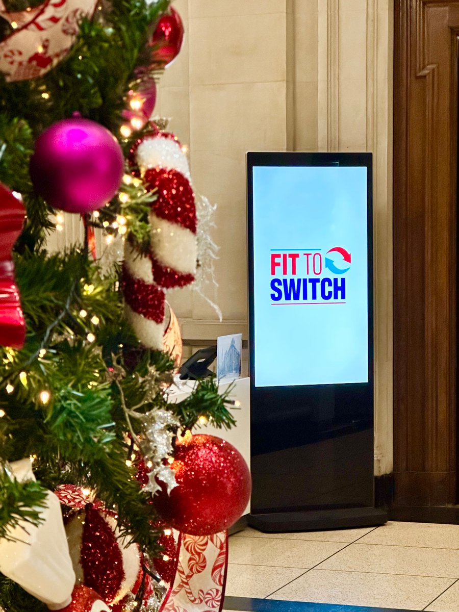 We have arrived for #fittoswitch 🔴🔵

We’ll see you soon!