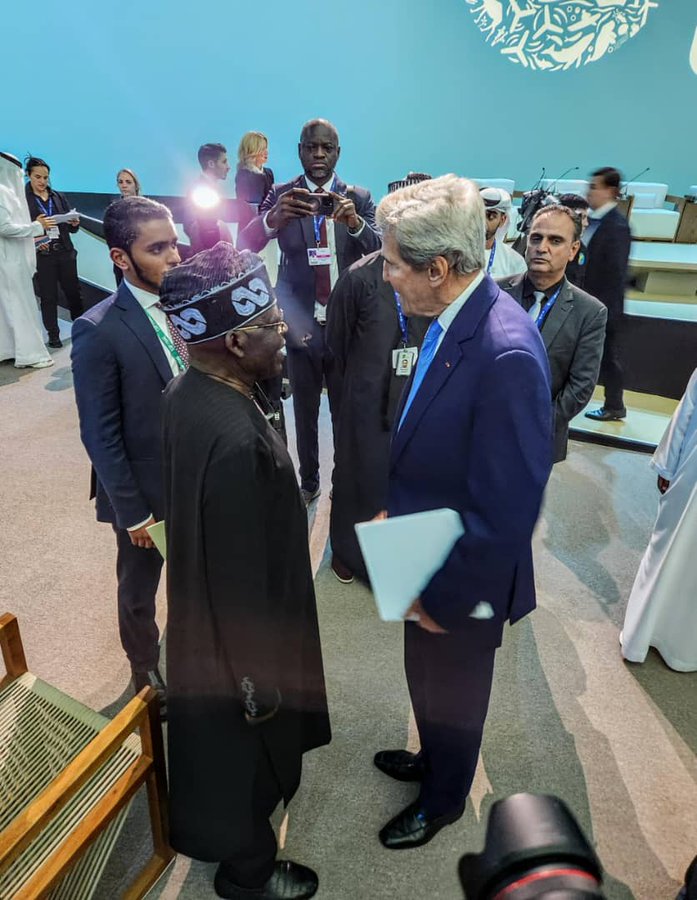 USinNigeria's tweet image. U.S. Mission Nigeria is proud to partner with Nigeria as we tackle the climate crisis at COP28.