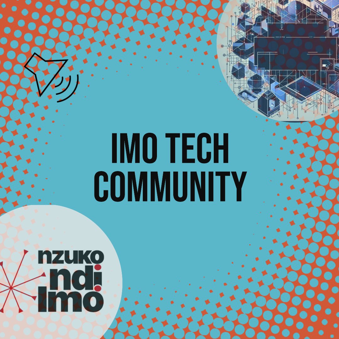 Are you a TECH Imolite? 

Indicate under and mention your area of tech.
👇👇👇👇

Tag other tech Imolites too.

#Imotech
#ImoTechCommunity
#TechExpertise
