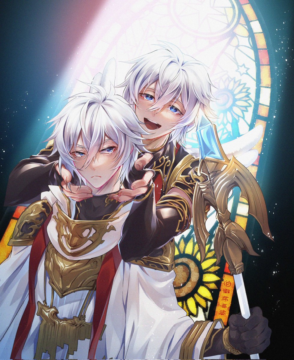 替没有推特的朋友发图第四弹
🎨@猫妖神烦
背景by俺
「預言者の写身」