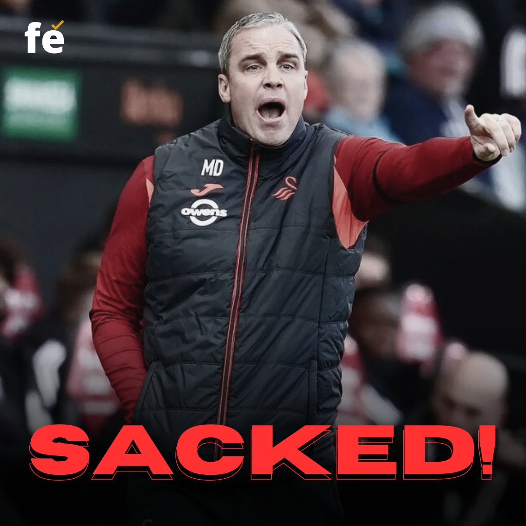 Swansea have sacked head coach Michael Duff

#MichaelDuff #Swansea