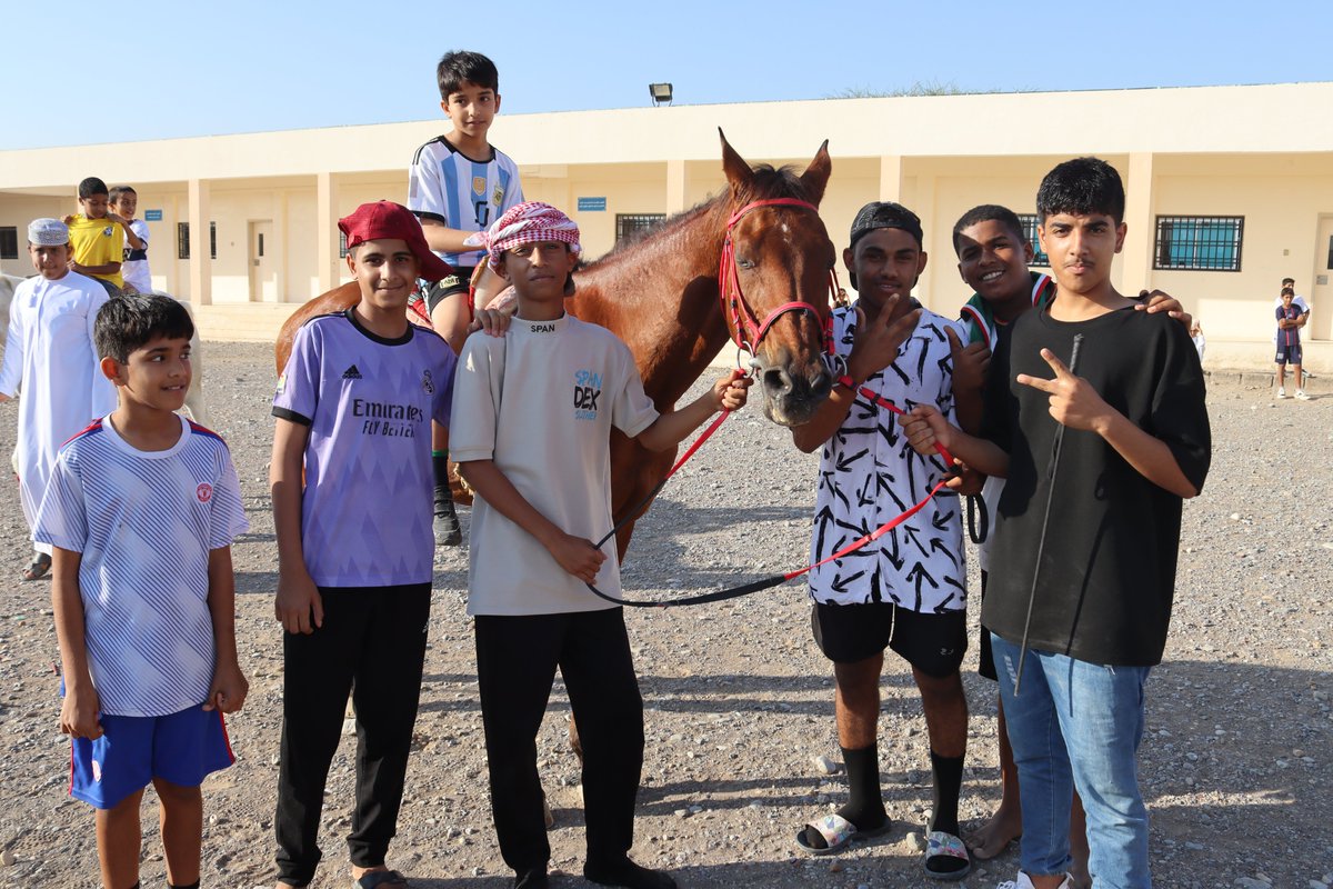 #شوية_رياضة وركوب الخيل