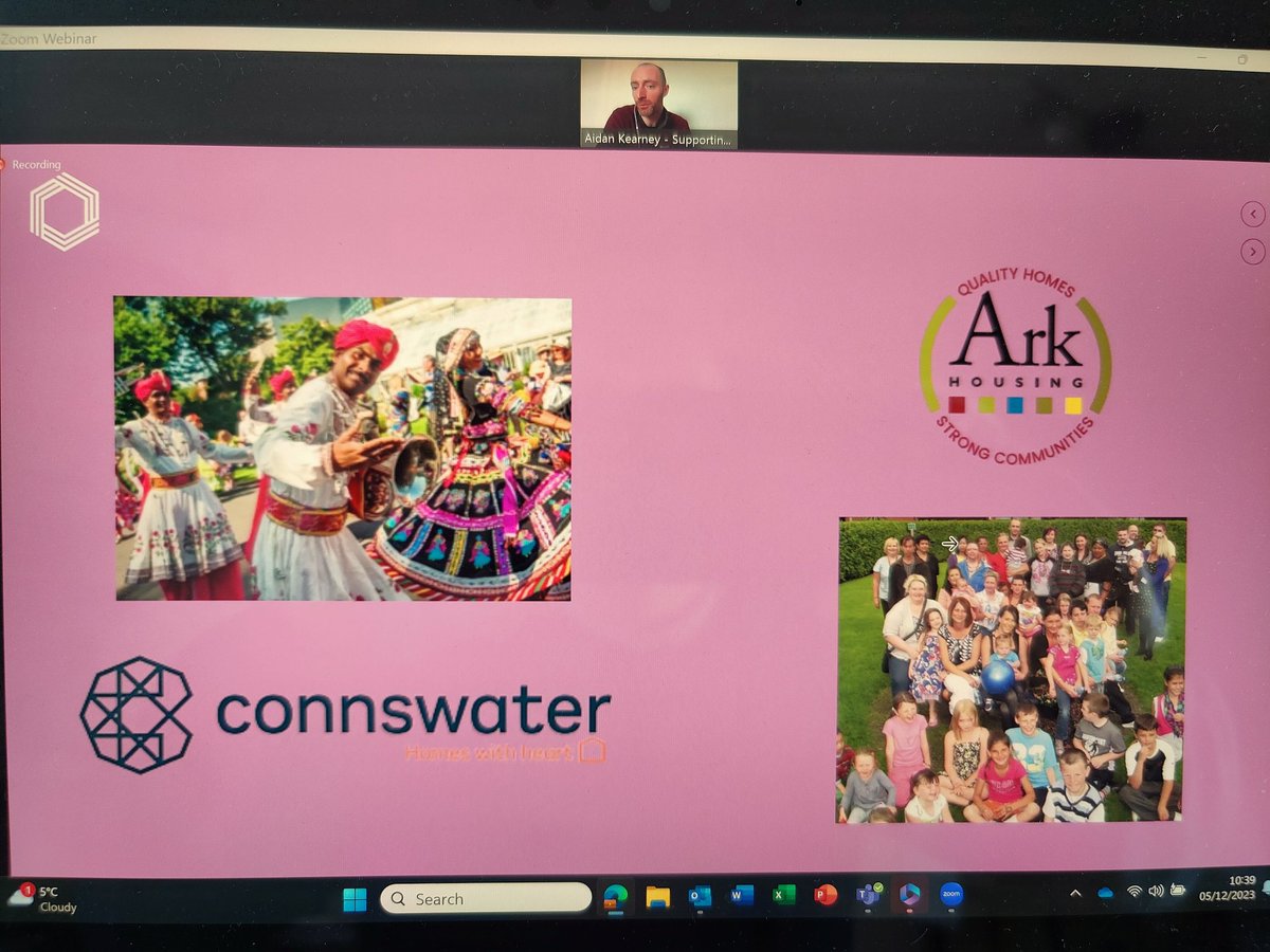 At this morning's informative Joint 4 Nations Online Event <a href="/AidanKearney3/">Aidan Kearney</a> shared #goodpractice of how HA's in NI <a href="/NIFHA/">NIFHA</a> are engaging with our youth while James Begley <a href="/NIYF/">NI Youth Forum</a> shared how <a href="/nihecommunity/">Housing Executive</a> engages with young people within its #CommunityEngagement (HCN) structure