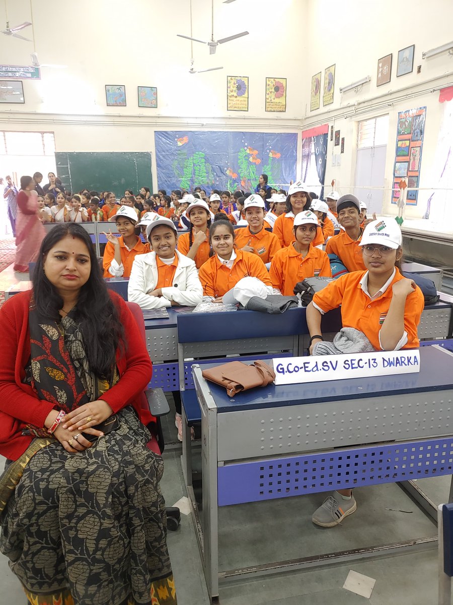 DMSouthWest1's tweet image. AC-34 Matiala, South West hosted a spectacular Mega Event Cultural Program at GGSSS Kakrola on 04.12.2023, under Electoral Literacy Club. A celebration of democracy and awareness during SSR-2024.🗳️ #CulturalProgram #SSR2024
@CeodelhiOffice
@ECISVEEP
@mygovindia