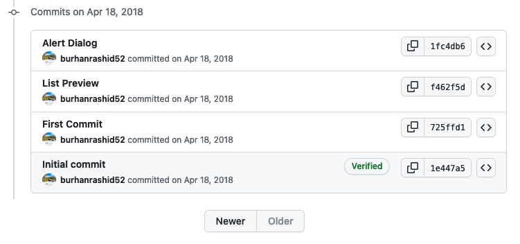 burhanrashid52's tweet image. My first flutter commit 5 years ago #Flutterturns5
#ThanksFlutter